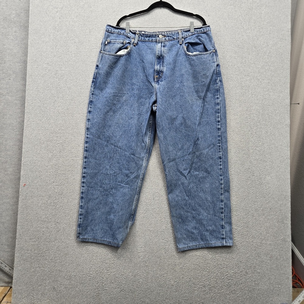 VINTAGE Polo Jeans Company Men Jeans 40X32 Blue Denim Classic Five Pocket